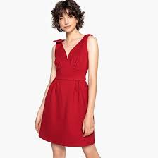 Robes habillées blanches, robes de soirée rouges ou noires fluides. Robe Patineuse Courte Sans Manches La Redoute Collections La Redoute Robe Pas Cher Robe Cocktail Grande Taille Idees Vestimentaires