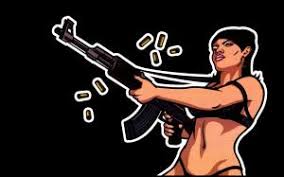 Machine guns wallpaper for iphone ivp awesomeness pinterest. Girl With Gun Wallpaper Anime Wallpaper Better