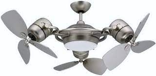 A selection of ceiling fans with designs that are so unique and sculptural, you may not know that that's a ceiling fan? Top 10 Most Unique Ceiling Fans Unique Ceiling Fans Ceiling Fan With Light Contemporary Ceiling Fans