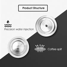 Vertuo next & aeroccino3 milk frother. Reusable Coffee Capsule For Nespresso Vertuoline Plus Delonghi Env150 Refillable Pod Stainless Steel Coffee Filter Crema Cup Coffee Filters Aliexpress