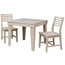 Are you looking for an internship in greensboro, nc? International Concepts Aspen 3 Piece 36 Square Unfinished Dining Set K 13636 C4 2