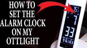 Have trouble with your ottlite? How To Set The Time And Date On The Ottlite Youtube
