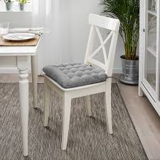Voucher redeemable 16th through 29th of august, 2021. Vippart Chair Cushion Grey 38x38x6 5 Cm Ikea