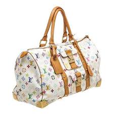Black And White Louis Vuitton Duffle Bag Pre Owned Louis Vuitton White Multicolor Monogram Keepall 45 Duffle Bag Pre Owned Louis Vuitton Luis Vuitton Bag Bags