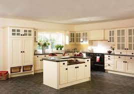 Flooring That Matches Cream Colored Cabinets Cream Kitchen Cabinets Kitchenidease Com Best Kitchen Cabinets Classic White Kitchen Kitchen Design