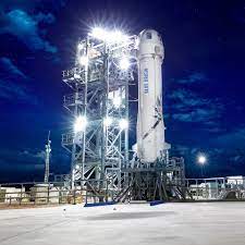Virgin galactic used a separate aircraft. Jeff Bezos Fliegt Heute Um 15 Uhr Ins All Mdr De