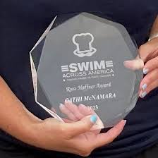 On Aug. 3, Mary Haffner Holloway will jump into Lake Michigan as part of  Swim Across America's Chicago Open Water Swim. She swims to keep her  brother's spirit alive and to support