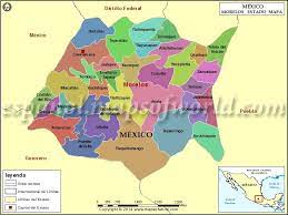 Mapa De Morelos Mapa Geografico De Mexico Turismo En Mexico Lagunas De Zempoala