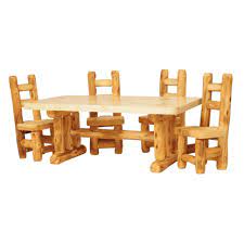 If there is one thing that every parent knows, it's that every child is it's easy to conjure the feel of a woodland retreat by incorporating plaids, faux campfire, log furniture. Mountain Woods Log Furniture Aspen Log Kid S Table