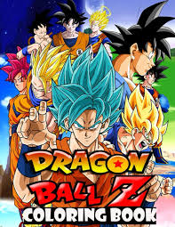 Dragon ball is one of the favorite movie among children. Dragon Ball Z Coloring Book Coloring Book For Kids And Adults Goku Vegeta Krillin Master Roshi And Many More Ball Dragon 9798655427624 Amazon Com Books