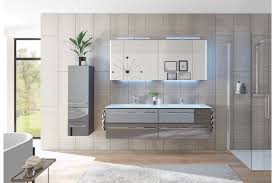 Badezimmermöbel online kaufen und von den vorteilen auf home24 profitieren: Leonardo Living Badezimmer Bad 109 Glas Metallic Mobel Letz Ihr Online Shop