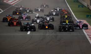 En 2019 sergio pérez continuó en el equipo racing point f1 team pero con un nuevo compañero: Verstappen Leclerc Reflect On Lap 1 Scuffle Involving Perez In Sakhir Gp