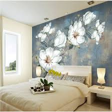 Maybe you would like to learn more about one of these? Retro Oil Paintings Abstract Flowers Wallpaper Wall Mural White Big Flowers Wall Mural High Quality Wallpaper Wall Art In 2021 Abstract Art Wallpaper Wall Painting Wall Murals Painted