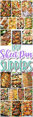 By becca miller and trish clasen The Best Sheet Pan Suppers Recipes Easy And Quick Baked Family Lunch And Simple Dinner Meal Ideas Using Only One Baking Sheet Pan Dreaming In Diy