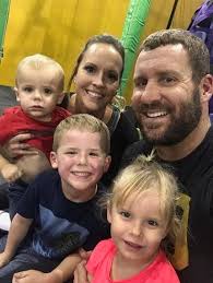November 21st: Happy Birthday Benjamin, Jr. Proud parents Ben and Ashley  share photos from their 5-year old's big birthday bash last night at Get  Air Trampoline Park!