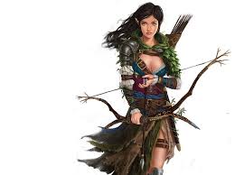 Hd Wallpaper Fantasy Archer Bow Brown Hair Elf Green Eyes Pointed Ears Wallpaper Flare It was then the last alliance of men, elves, and as the dark lord was defeat his spirt lived on and waited until the time comes. fantasy archer bow brown hair elf