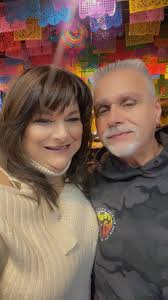 Grabbing a late dinner after doing some Christmas shopping.