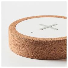 Nordmarke Wireless Charger White Cork Ikea Ikea Wireless Charger Wireless Charger Ikea Wireless Charging