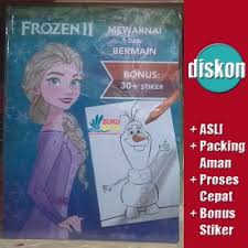Frozen 2 free printable anna and elsa coloring page elsa. Jual Frozen Ii Mewarnai Dan Bermain Disney Book Group Kab Sleman Buku Beta Tokopedia