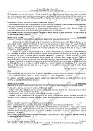 La subiectul iii candidatii au avut de realizat un eseu despre particularitatile unei comedii studiate. Rezolvarea Subiectelor De La Limba È™i Literatura RomanÄƒ Bac 2020 RealizatÄƒ De Profesoara Ecaterina Stanca Edupedu Ro