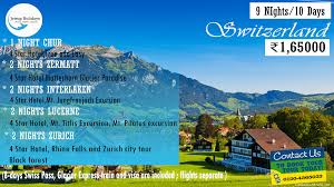Switzerland Tour Packages Jetsupholidays