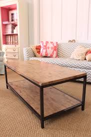Ballard coffee table antique gris. Monday Makeover Faux Gold Leaf Coffee Table