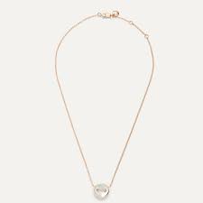 Achat Collier Pomellato Pom Pom Dot en or rose, nacre et diamants