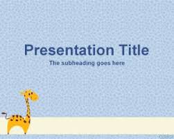 New users enjoy 60% off. Giraffe Powerpoint Template