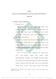 Pernahkah kamu membaca buku novel yang memuat cerita yang menarik, tentunya buku tersebut. Bab Ii Kajian Unsur Intrinsik Novel Dan Kajian