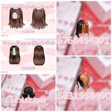 Not Mine In 2021 Roblox Hair Codes Bloxburg Hair Codes Hair Codes