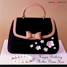 Design a birthday cake for mom with name and photo. Mother Birthday Cakes Archives Enamewishes