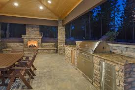 outdoor kitchens & fireplaces fred