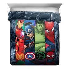 Madison park maize cotton jacquard comforter set reg. Marvel Avengers Twin Reversible Comforter Target