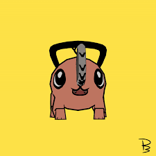 Kobeni higashiyama chainsaw wedgie dance. Artstation Pochita From Chainsaw Man Low Poly Version Pedro Dos Santos