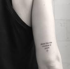 10 2 Mil Me Gusta 30 Comentarios Little Tattoos Little Tattoos En Instagram Shine Like The Universe Is Your Kleine Tattoos Tattoos Spruche Tattoo Hals