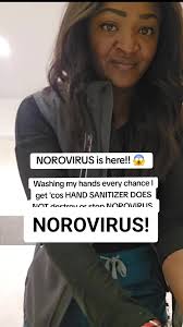 Everyone's catching the norovirus bug. Hand sanitizer has nothing