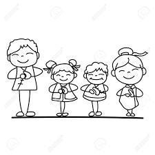 Imagenes de familias felices en caricatura archivos. The Best 13 Dibujos Animados De Familia Para Colorear