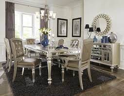 Traditional style mirrored dining tables complement traditional, country, vintage and antique decor styles very well. 8 Mirror Dining Table Ideas Luxury Dining Room Dining Room Design Dining Room Decor
