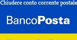 125 del testo unico bancario prevede la possibilità di sciogliere il contratto di conto corrente in ogni momento senza penali. Chiudere Il Conto Bancoposta Chiudere Il Conto Corrente In Posta Ilportafoglio Info