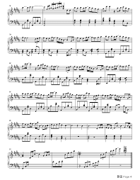 飘雪 伴奏 4 music score sheet music scores