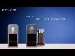 Cafeteira Expresso Nespresso Prodigio Milk Com Bluetooth Titan How To Pair And Use For The First Time Your Prodigio And Prodigio Milk Machine Youtube