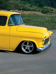 Image result for Chrome Yellow 1955 Truck