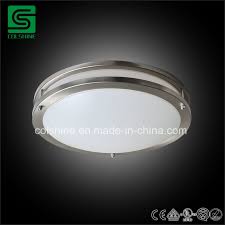 China Double Insulated Finish Chrome Led Bathroom Ceiling Lighting Fixtures China Led Ceiling Light Double Insulated Led Ceiling Light
