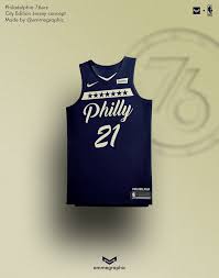 The 76ers have released the latest version of their city edition jersey, and this year, they pulled directly from one of. Sixers City Edition Jersey Concept Do You Like It Ig And Twitter Emmegraphic Sixers