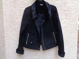 Harley Davidson Polyester Women Jacket Faux Fur Warm Faux Suede Feel Fashion Clothing Shoes Accessories Womenscl Jackets For Women Faux Fur Jacket Jackets
