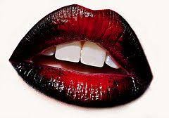 Black And Red Lipstick Ombre Pin On M A K E U P