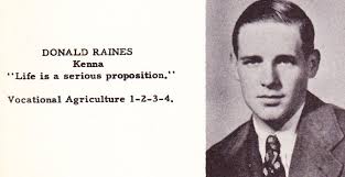 Dwayne Rainey. Class of 1968 and starter for the Go Go Elks State Champions  1967 has passed.