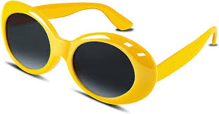 Mysticor - Oval Retro 90S Round Tinted Clout Goggles Sunglasses - Cramilo  Eyewear - Stylish & Trendy Eyewear