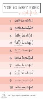 10 Free Script Sans Serif Font Combinations For Your Blog Hire Site Best Script Fonts Pretty Fonts Free Cursive Fonts