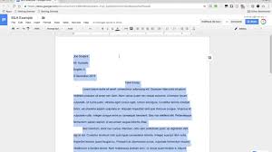 I need to copy the content of a google document, and append it to another document. Mla Format Google Docs Youtube